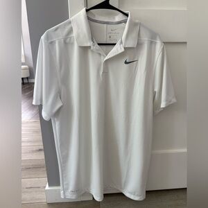 Nike Men's Classic White Dri-FIT Polo